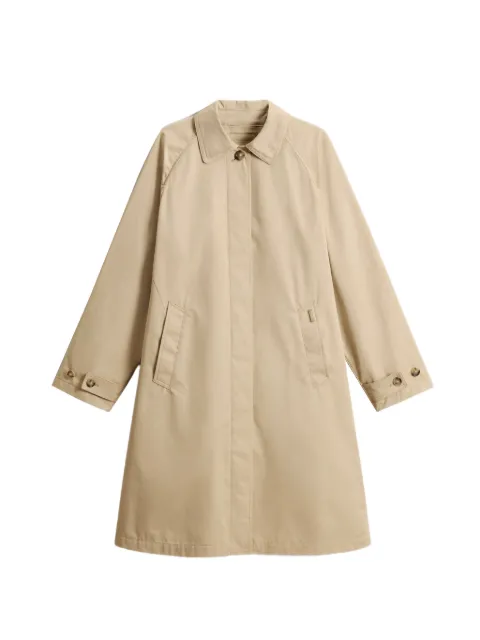 Woolrich gabardina con mangas raglán