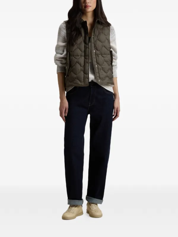 Woolrich Heritage キルティング ベスト | グリーン | FARFETCH JP