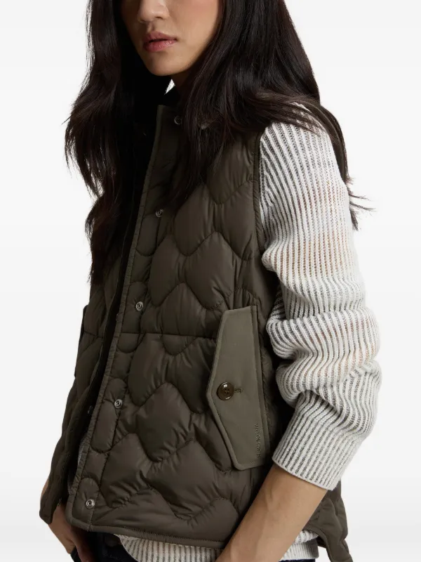Woolrich Heritage キルティング ベスト | グリーン | FARFETCH JP