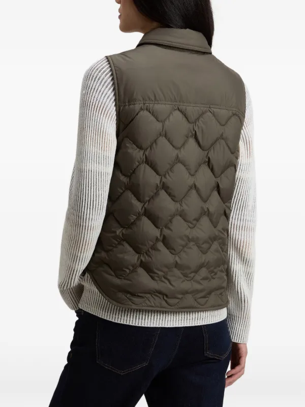 Woolrich Heritage キルティング ベスト | グリーン | FARFETCH JP