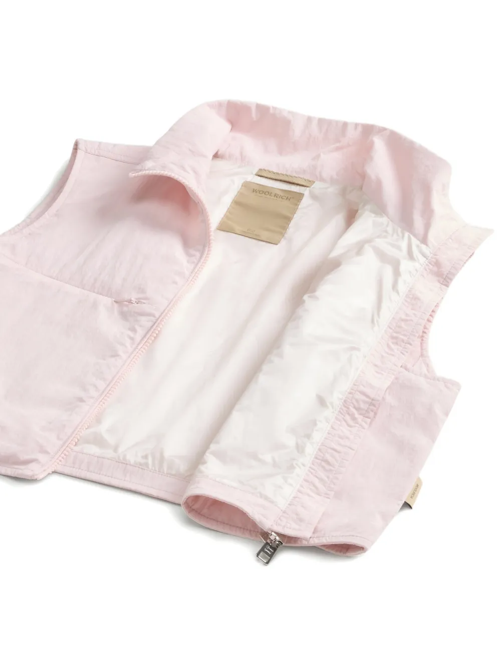 Woolrich Gilet met ritssluiting Roze