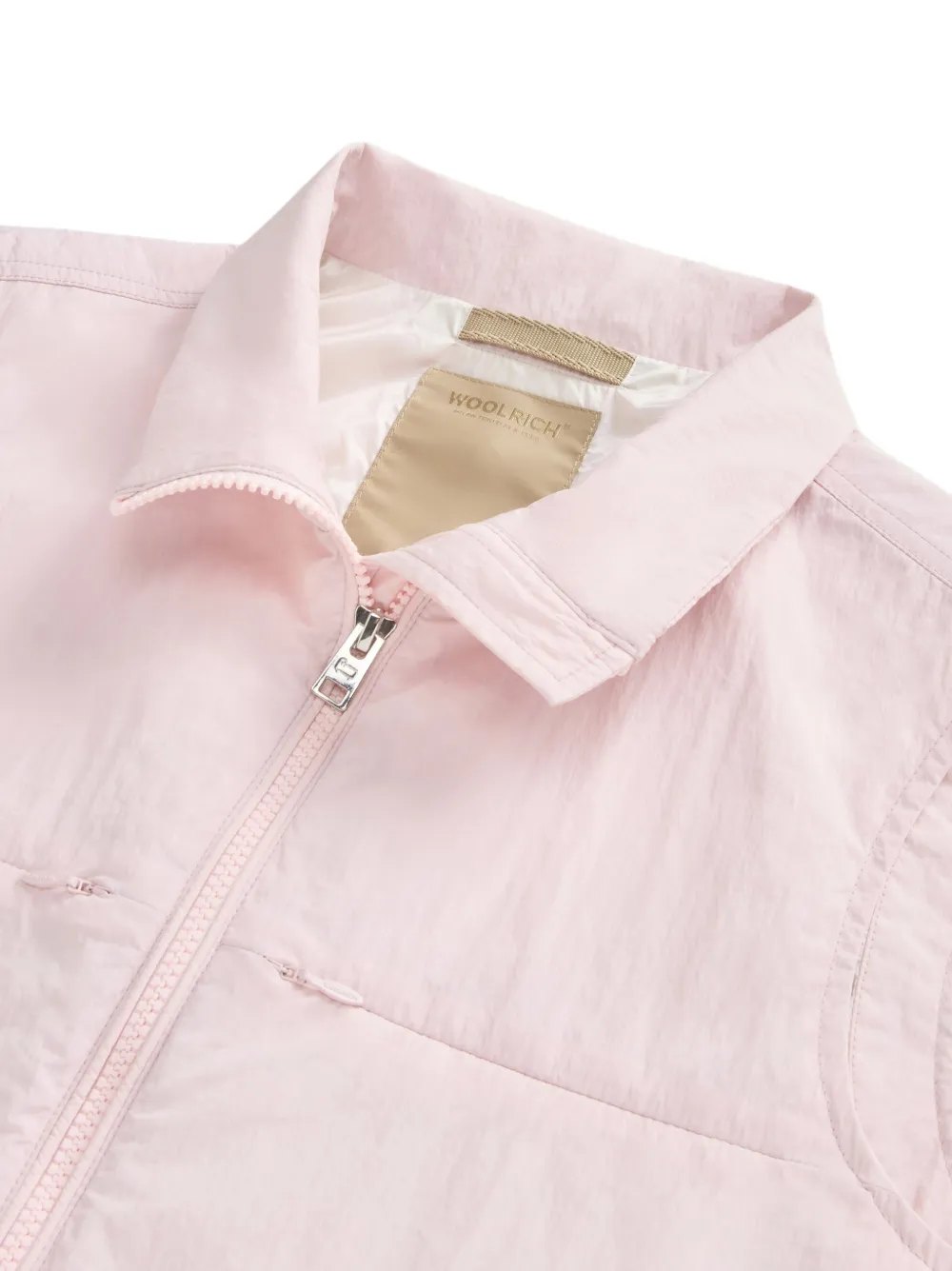 Woolrich Gilet met ritssluiting Roze