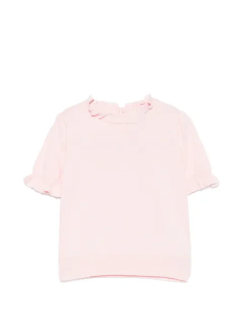 Tartine Et Chocolat T-Shirt mit Rüschen