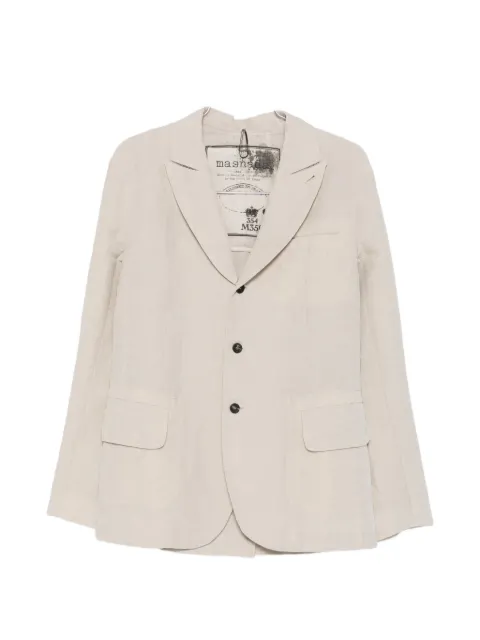 Masnada Bia notched-lapel pocket blazer