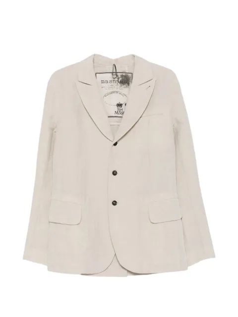 Masnada Bia notched-lapel pocket blazer