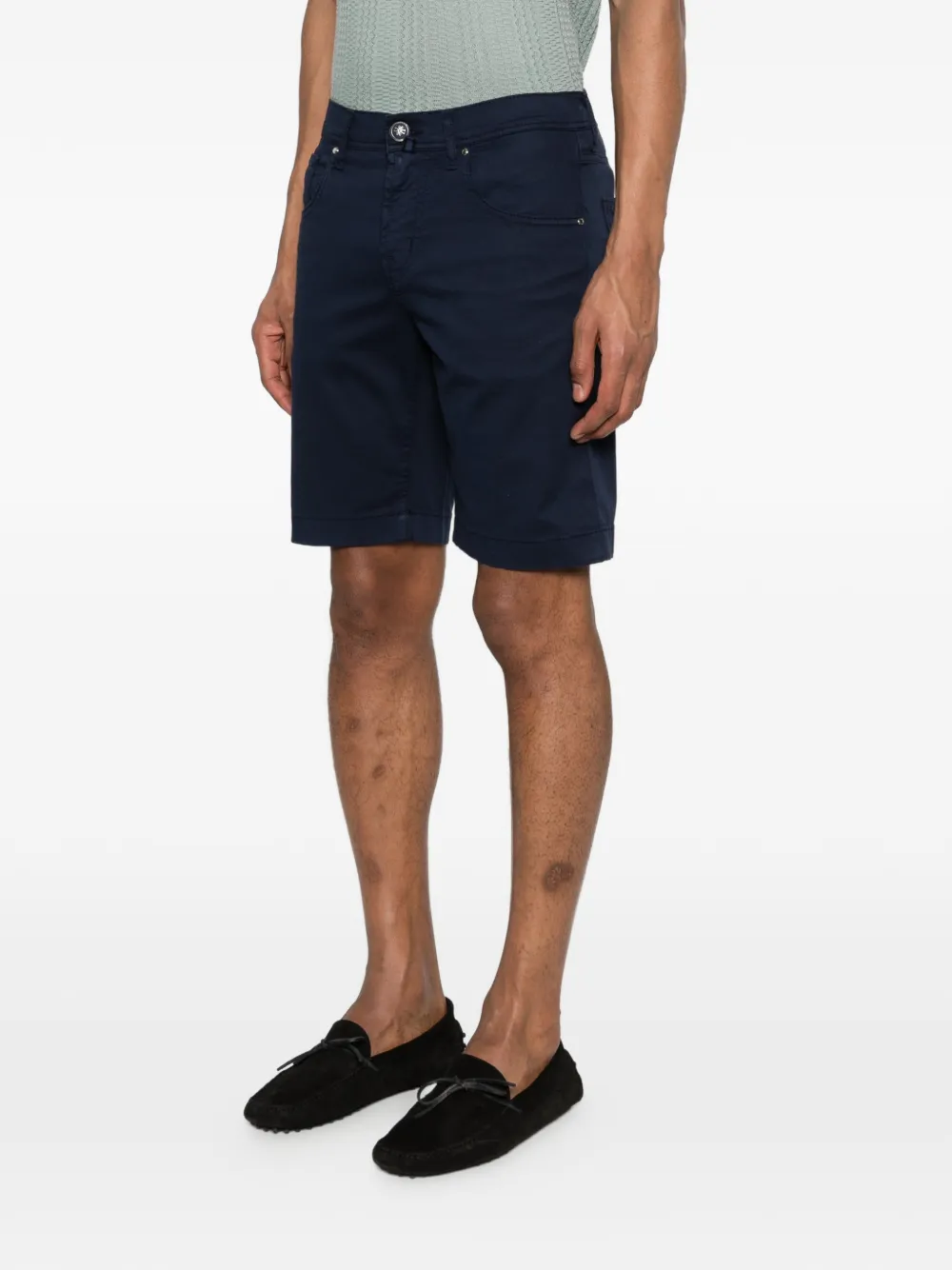 Jacob Cohën Nicolas shorts Blauw