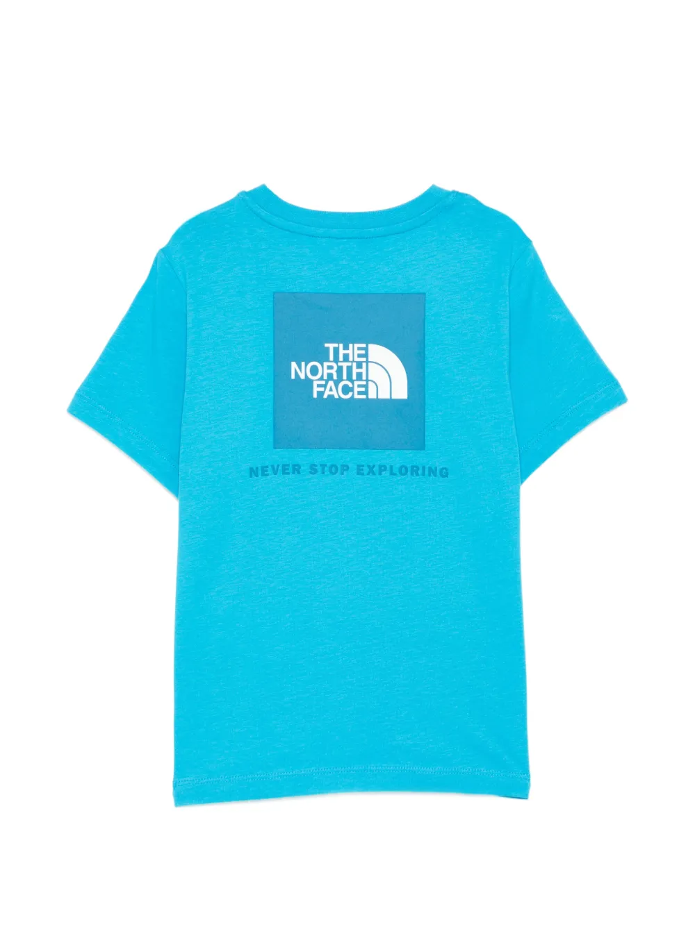 The North Face Kids T-shirt met logo Blauw