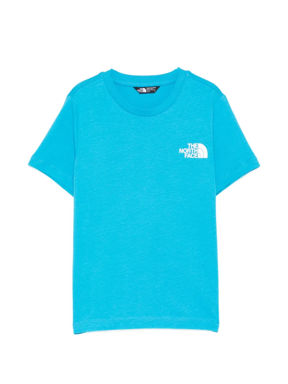 The North Face Kids logo-detail T-shirt - Blu
