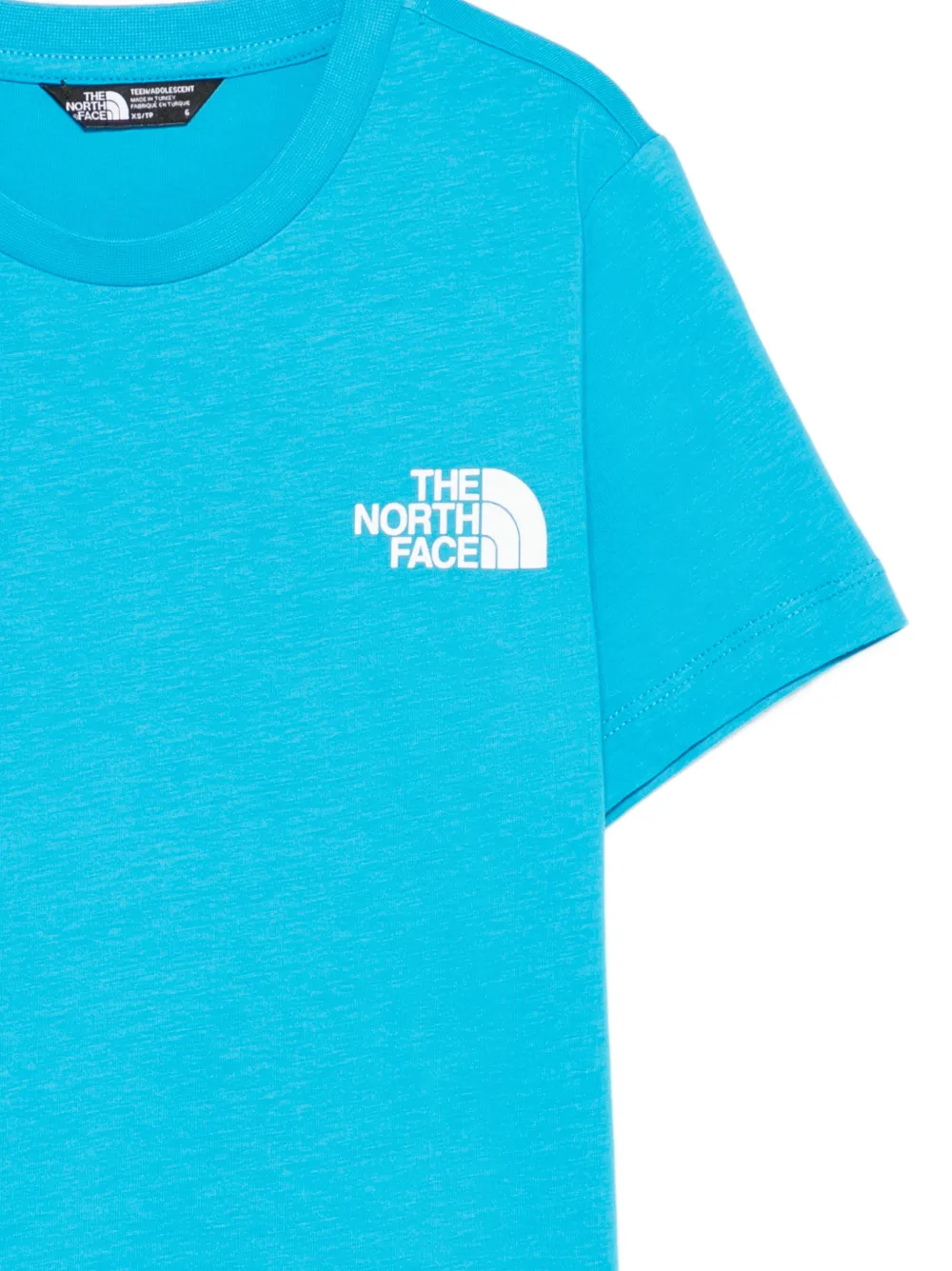 The North Face Kids T-shirt met logo Blauw