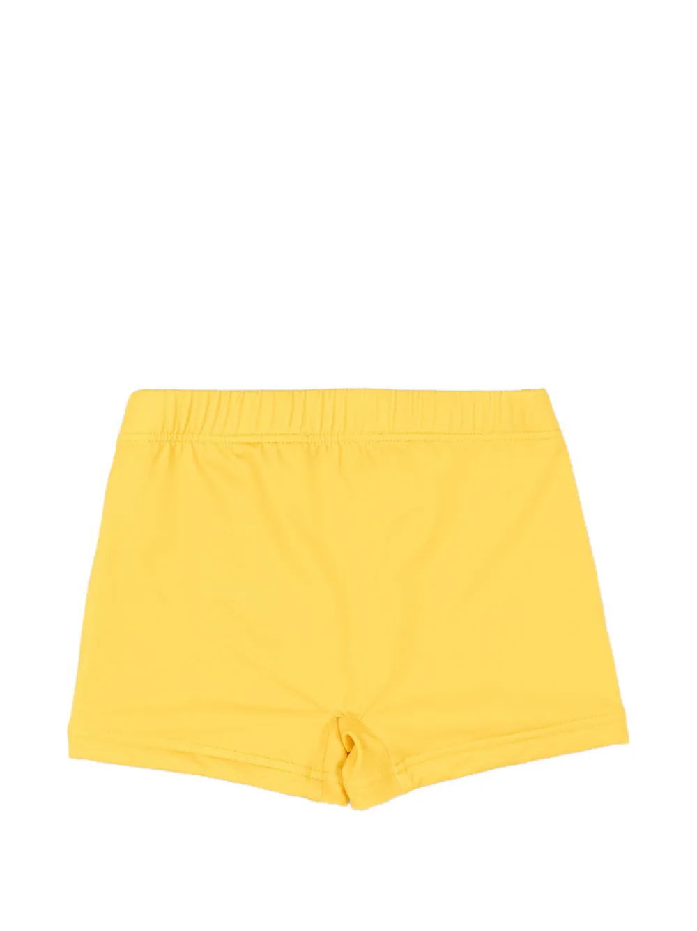 Moschino Kids Teddy-print Swim Shorts - Yellow 