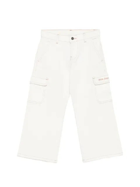 Palm Angels Kids Cargo-Jeans mit Logo-Detail