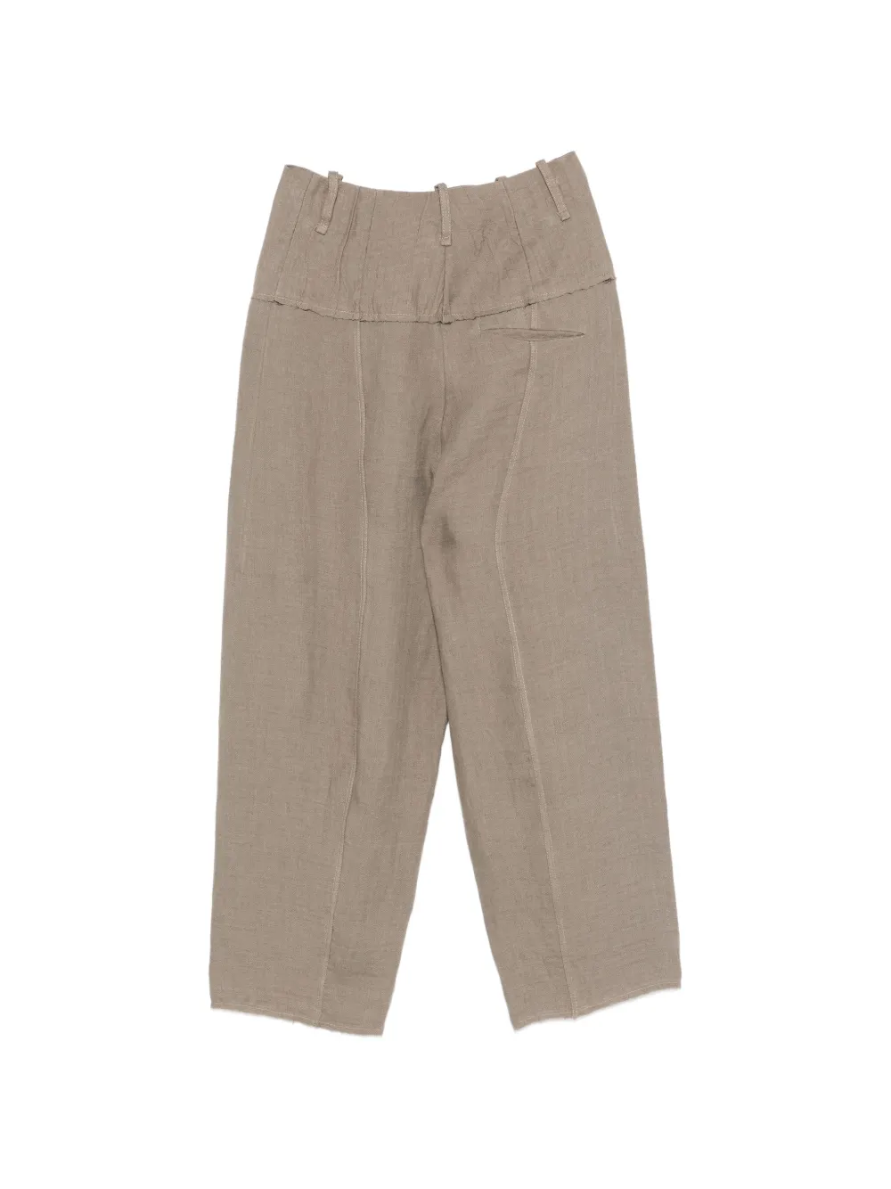  Masnada Belt-loop Pocket Trousers - Neutrals 