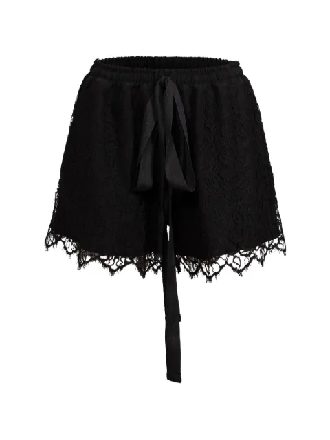 RXQUETTE lace-trim shorts