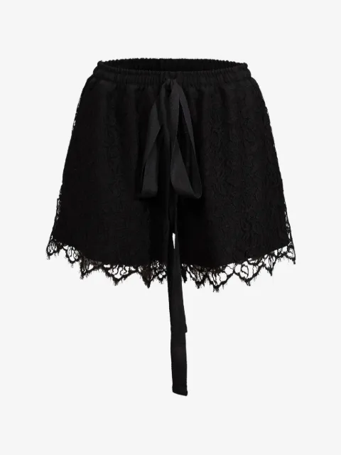 RXQUETTE shorts med spetskant