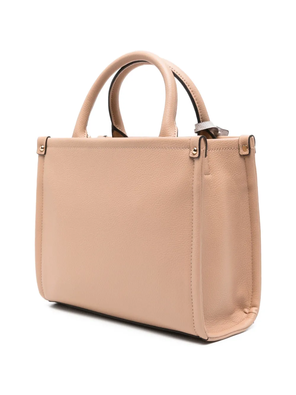 Logo-Charm Tote Bag