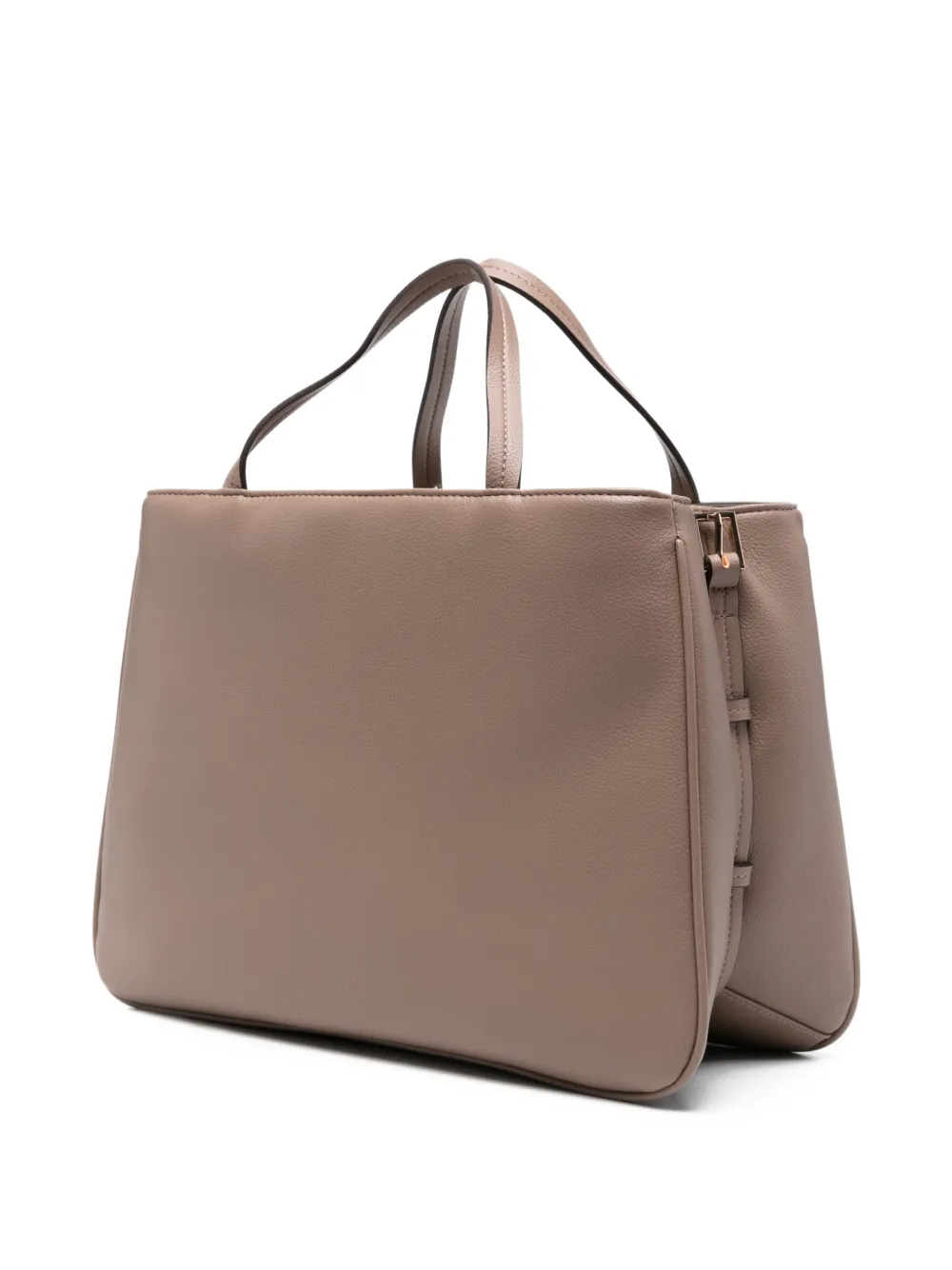 LIU JO Shopper met logo Bruin