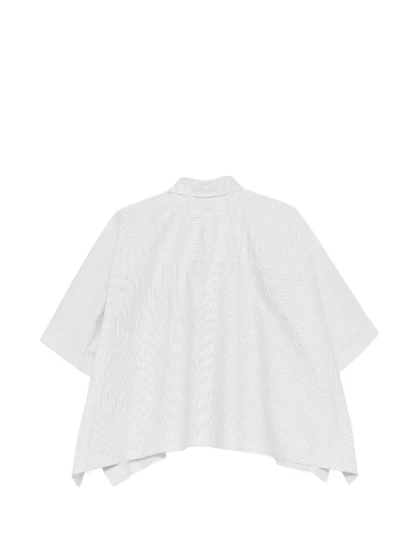 MM6 Maison Margiela ストライプ シャツ | ホワイト | FARFETCH JP