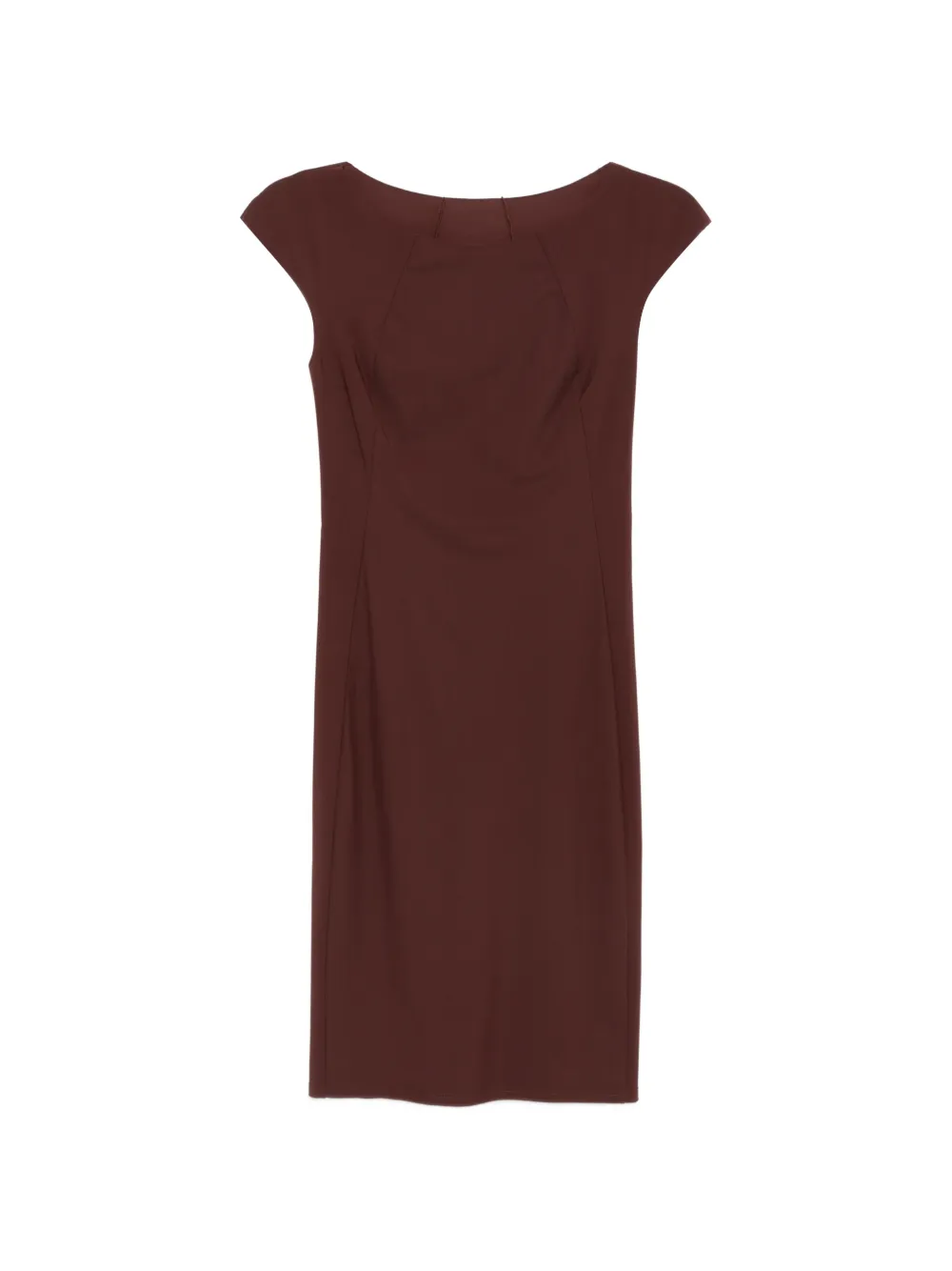 Patrizia Pepe panel midi dress - Marrone