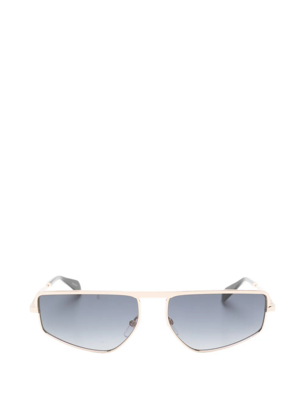 Moschino Eyewear rectangle-frame sunglasses - Oro