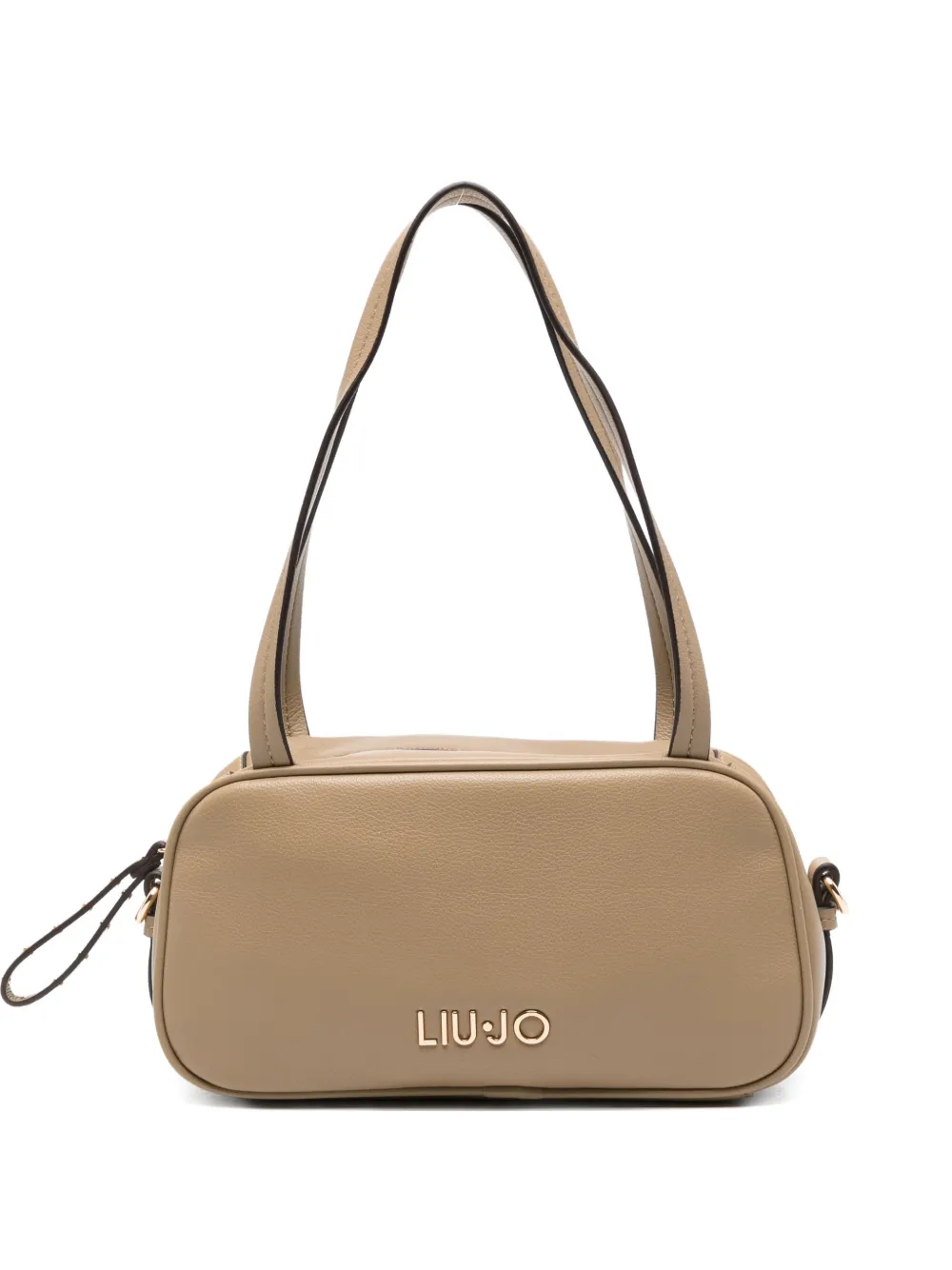 LIU JO Schultertasche mit Logo - Braun