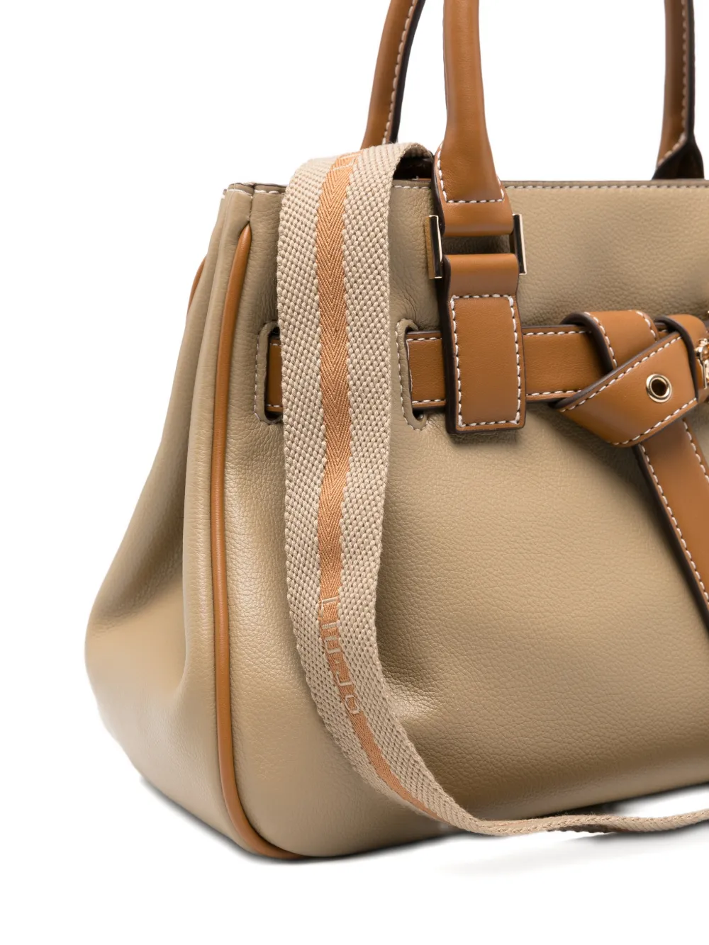 LIU JO Shopper met gesp Beige