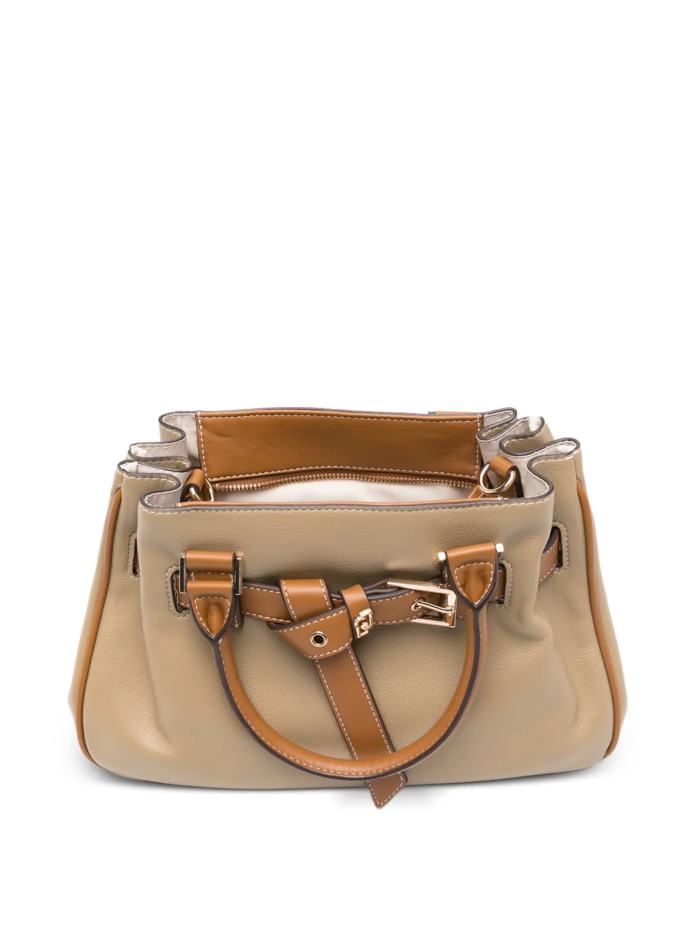 LIU JO Shopper met gesp Beige