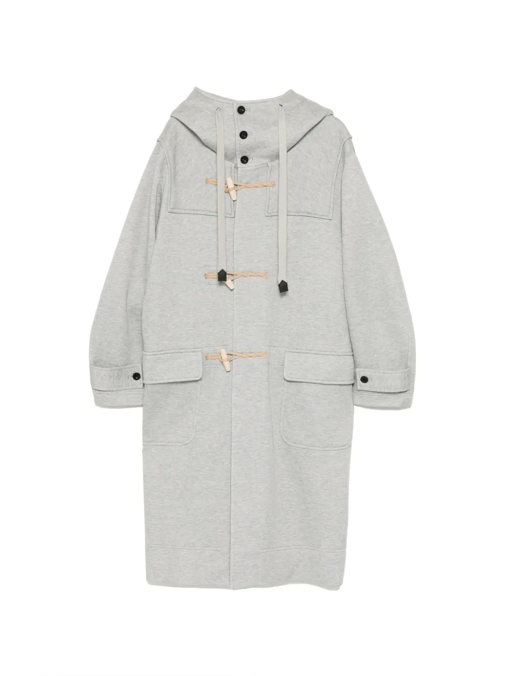 Dover Street Market hooded duffle coat - Grigio