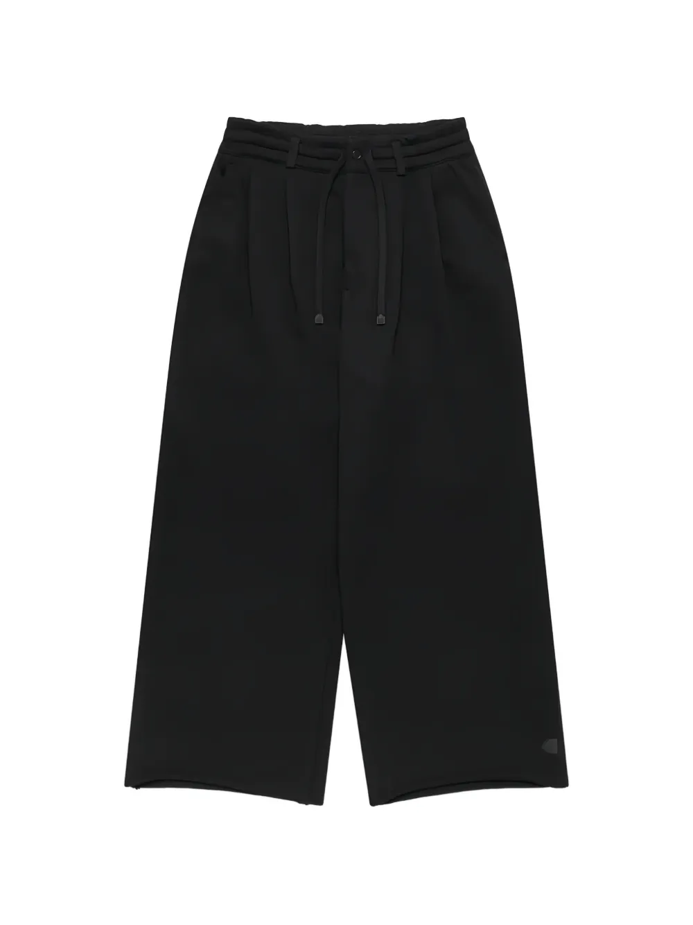 Dover Street Market drawstring-detail pleated track pants - Nero