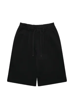 Raf Simons high-waisted Cotton Shorts | Black | FARFETCH