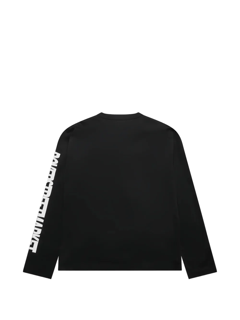 Dover Street Market University katoenen T-shirt met lange mouwen Zwart