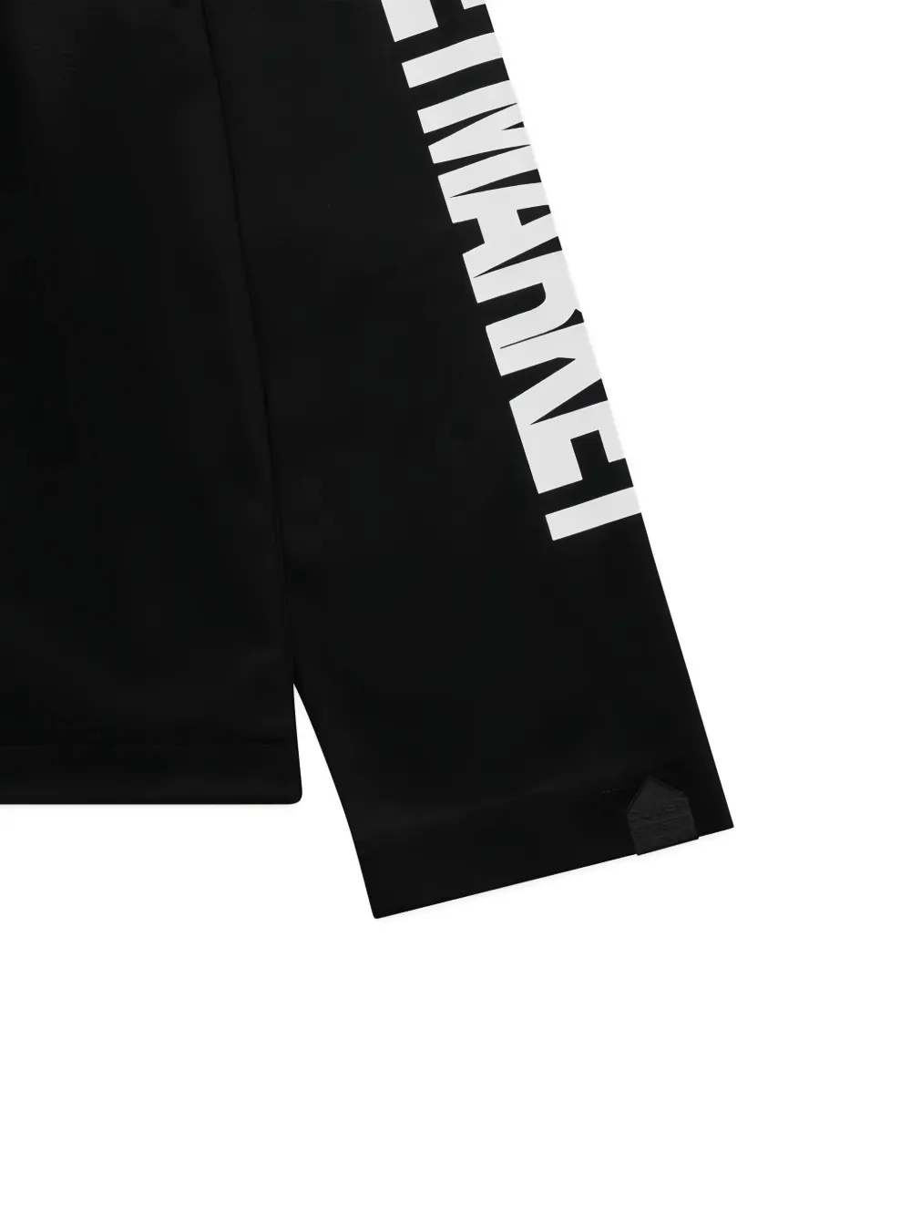 Dover Street Market University katoenen T-shirt met lange mouwen Zwart