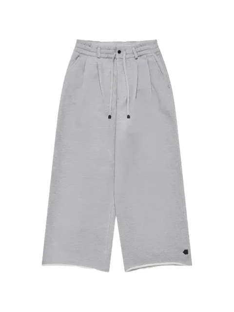 Dover Street Market drawstring-detail pleated cotton track pants