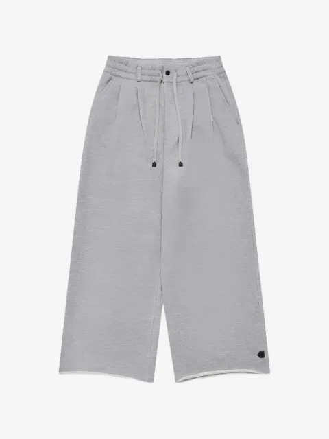 Dover Street Market drawstring-detail pleated cotton track pants
