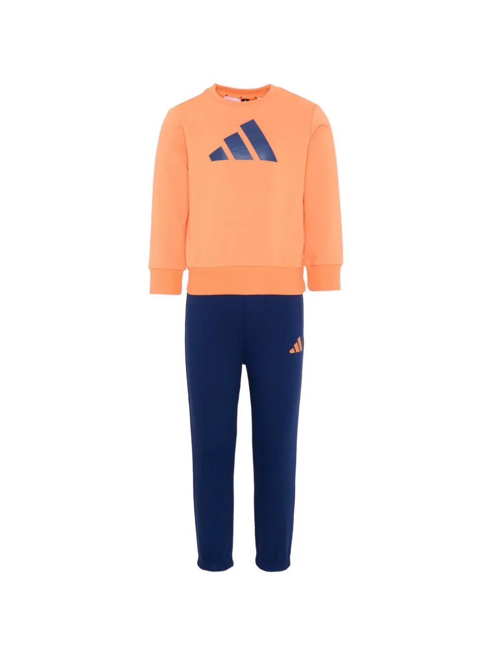 adidas Kids logo-detail tracksuit - Arancione