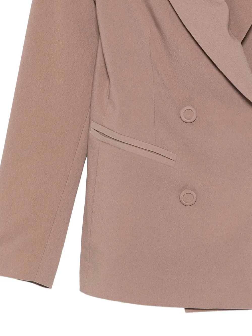  D.exterior Double-breasted Blazer - Brown 