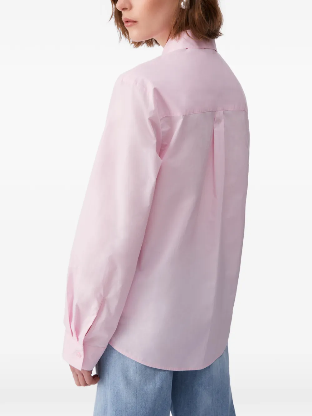 LIU JO Blouse met borduurwerk Roze