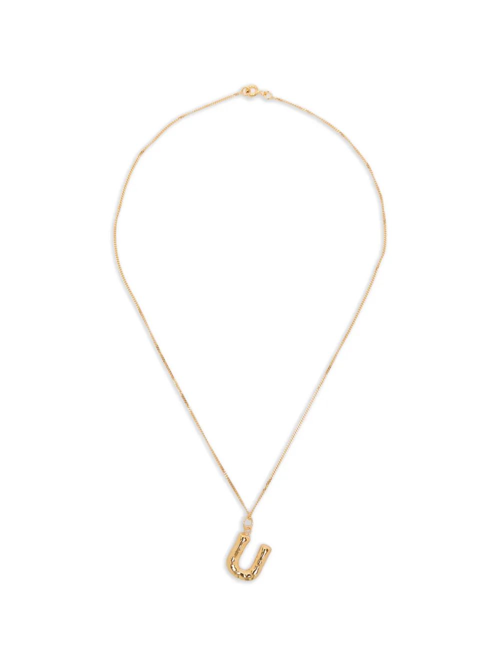 Completedworks U-pendant necklace - Oro