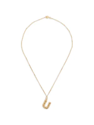 Missoma x Harris Reed In Good Hands Necklace | ゴールドトーン
