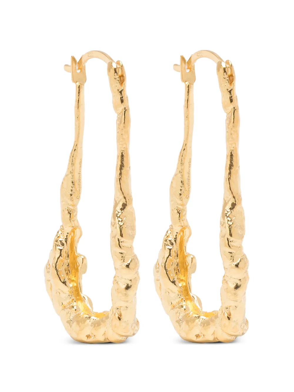 Completedworks hoops earrings - Oro