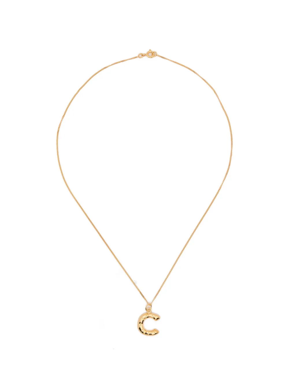 Completedworks Classicworks C-pendant necklace - Oro