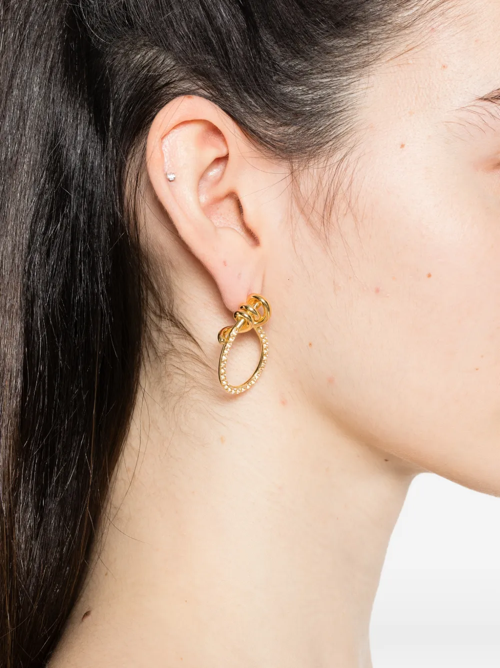  Completedworks Thread Ii Earrings - Gold 