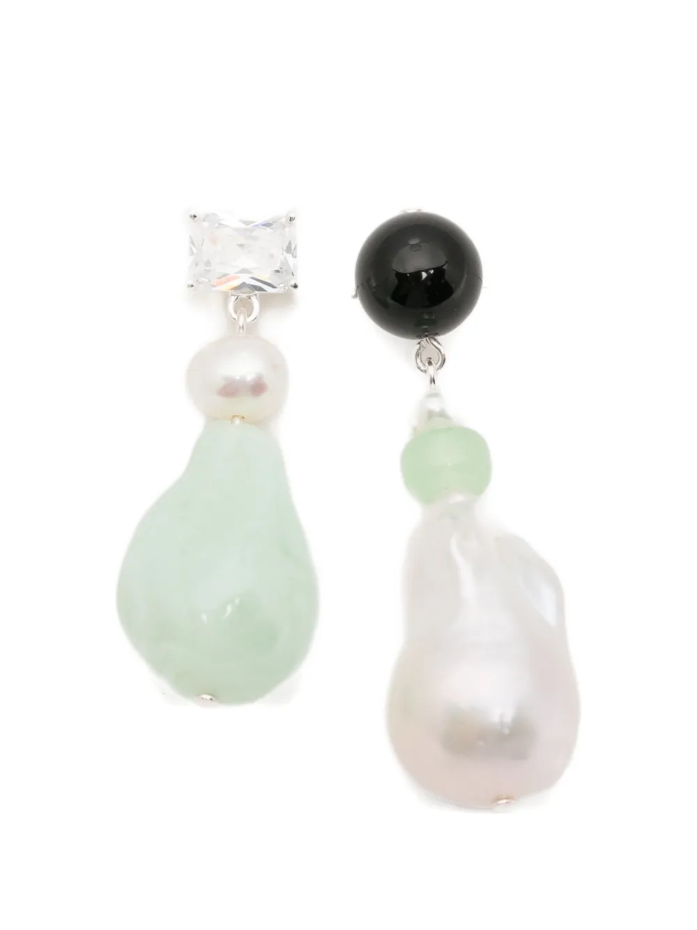 Completedworks Peat earrings - Argento