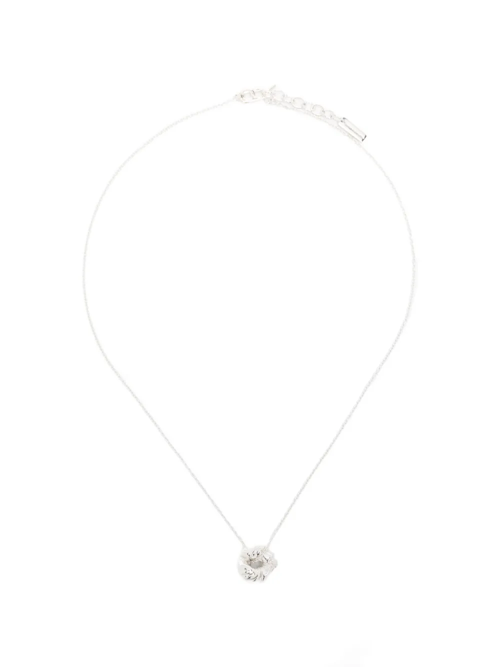 Completedworks knot-detail necklace - Argento