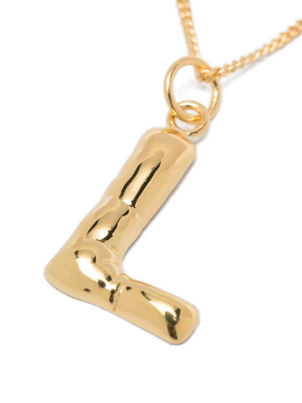  Completedworks L-initial Pendant Necklace - Gold 