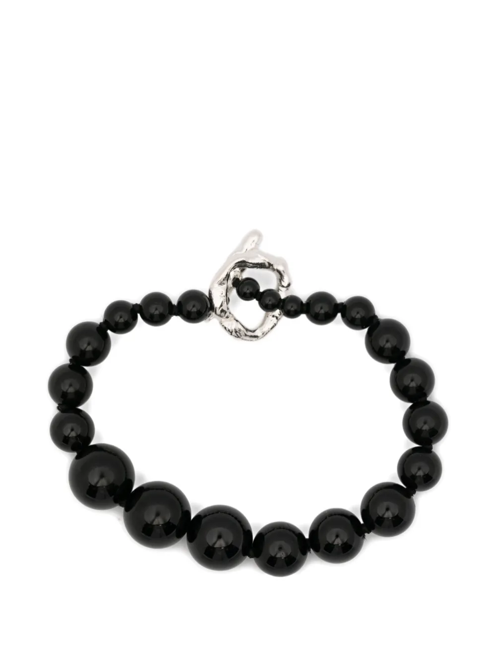 Completedworks beaded bracelet - Argento