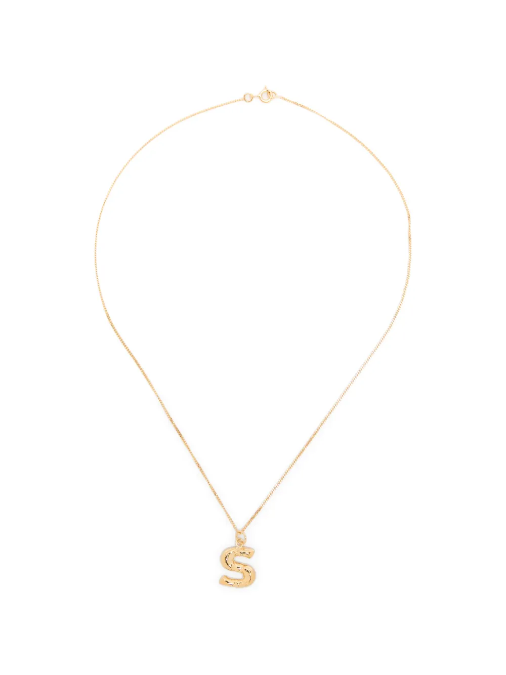Completedworks S-pendant necklace - Oro