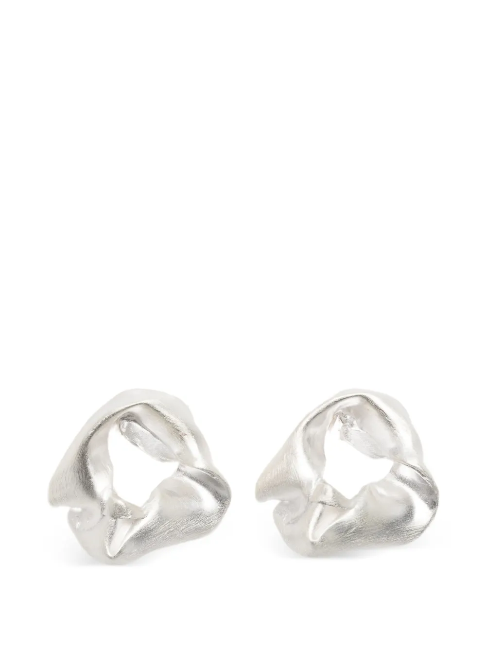 Completedworks Notsobig Scrunch earrings - Argento