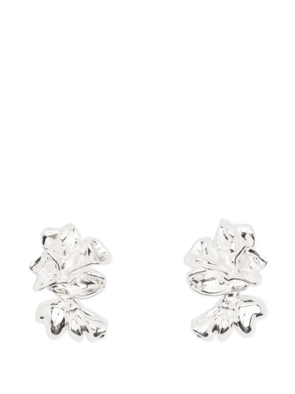 Completedworks Sculptural Earrings in Silver
