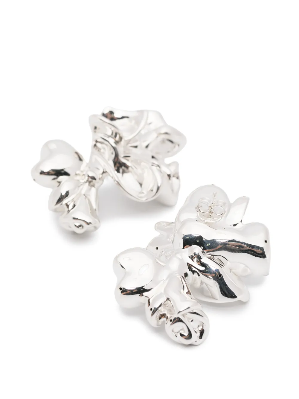  Completedworks Pendientes Con Diseño De Concha - Plateado 