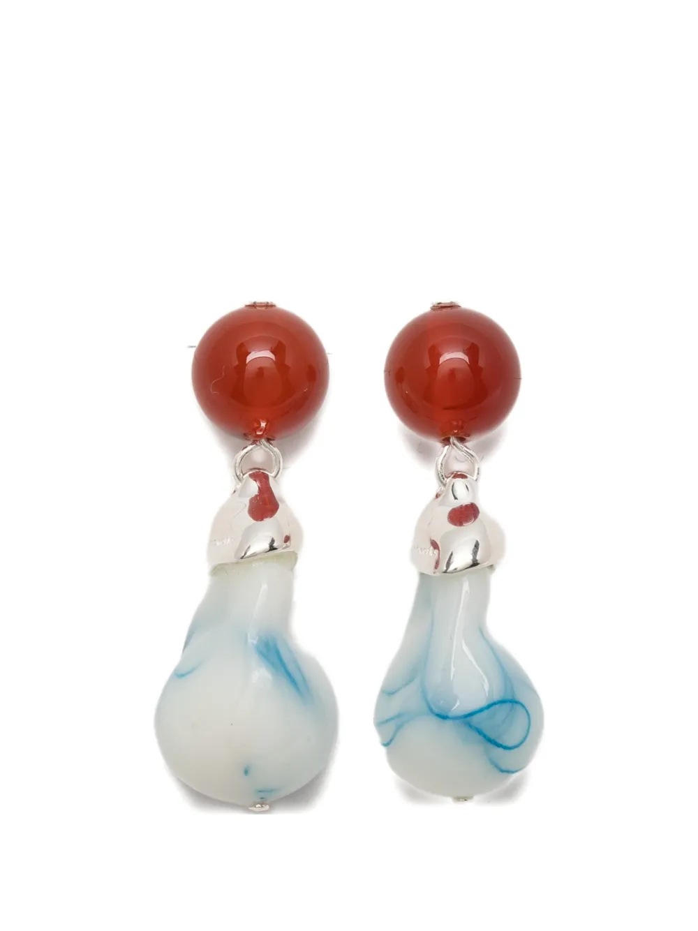 Completedworks Beak earrings - Argento